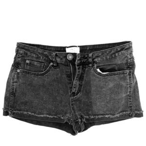 black jean shorts 🖤